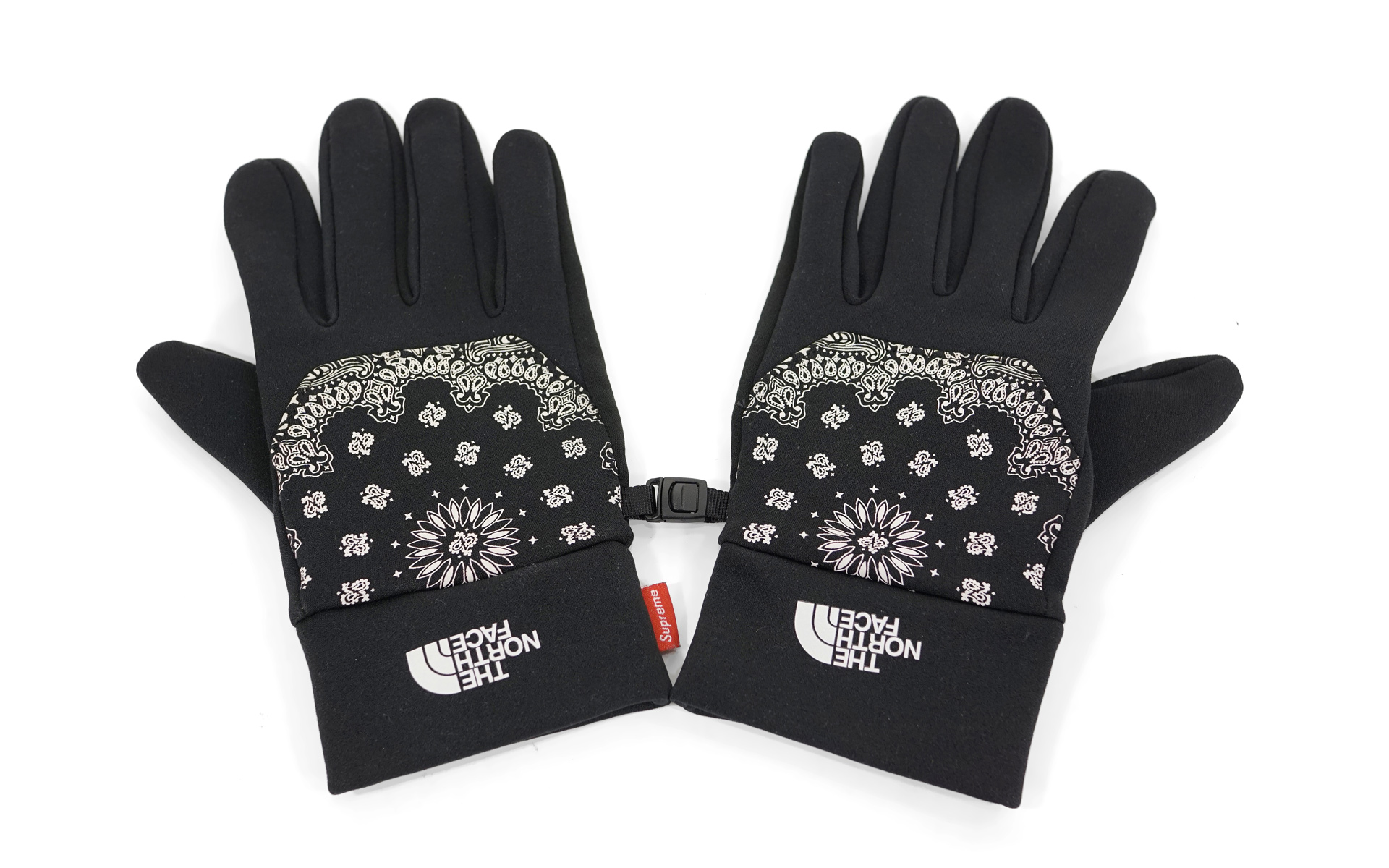 Supreme The North Face Bandana Gloves Black - FW14 メンズ - JP