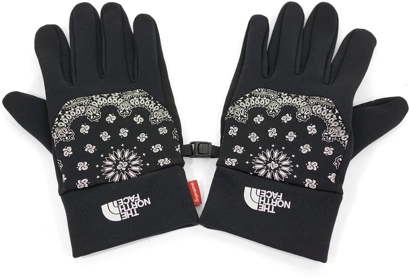 Supreme Football Gloves Black