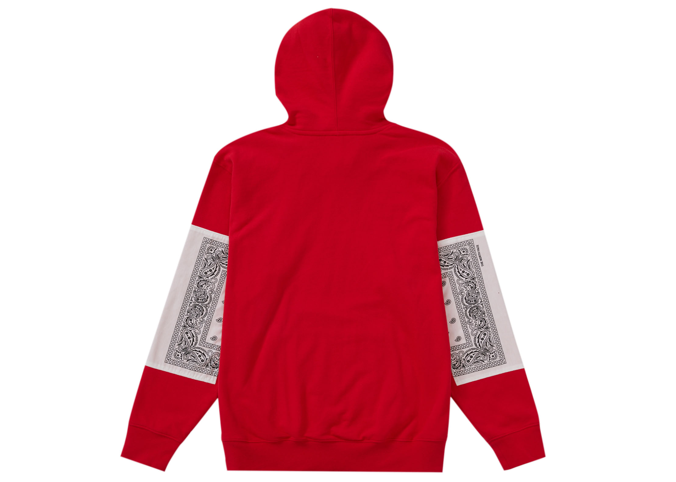 Supreme The North Face Bandana Hooded Sweatshirt Red メンズ - SS22 ...
