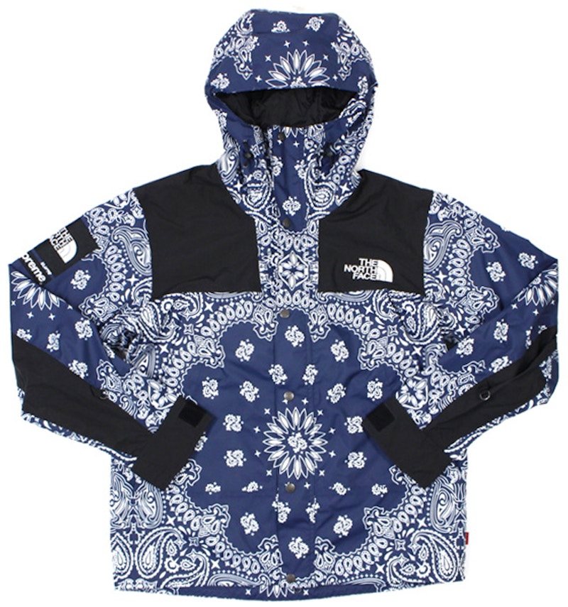 North Face Bandana Mountain Jacket Navy 