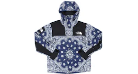 Supreme the north face top bandana mountain jacket black