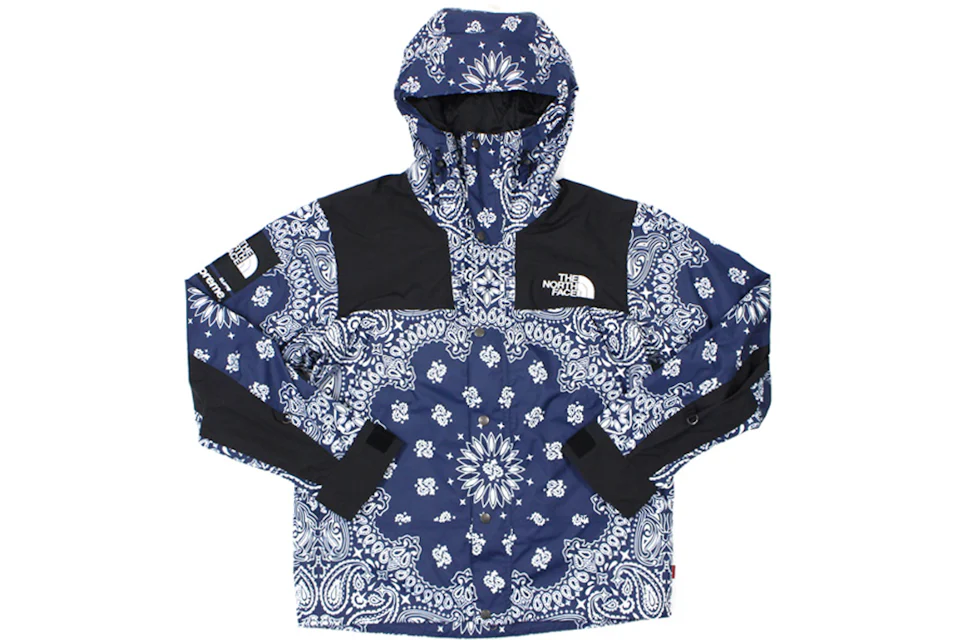 Supreme The North Face Bandana Mountain Jacket Navy Men s