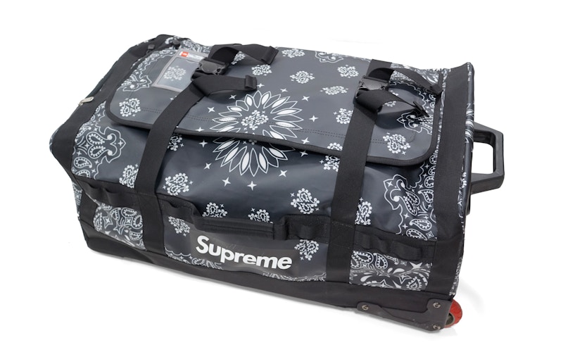 Supreme The North Face Bandana Rolling Thunder Bag Black - FW14