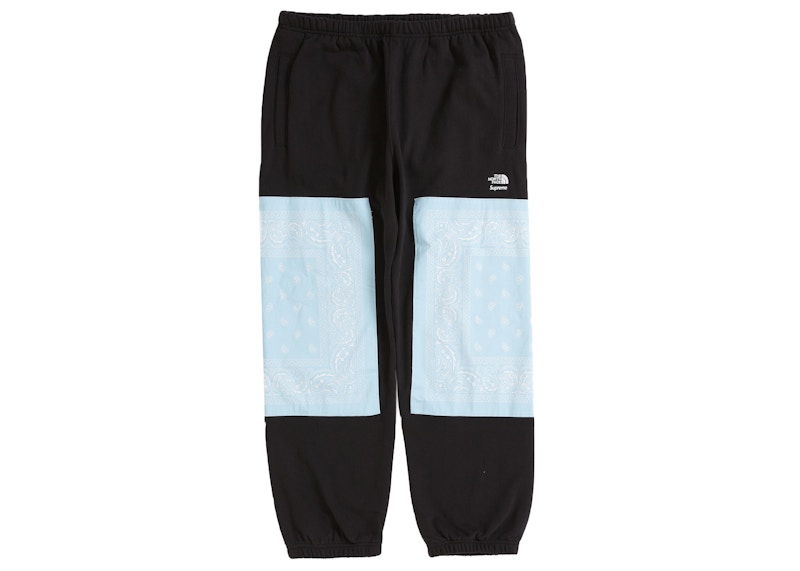 Supreme The North Face Bandana Sweatpant Black Men's - SS22 - US