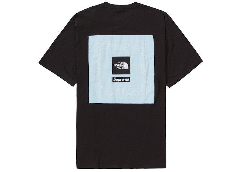 Supreme The North Face Bandana Tee Black - SS22 Men's - US