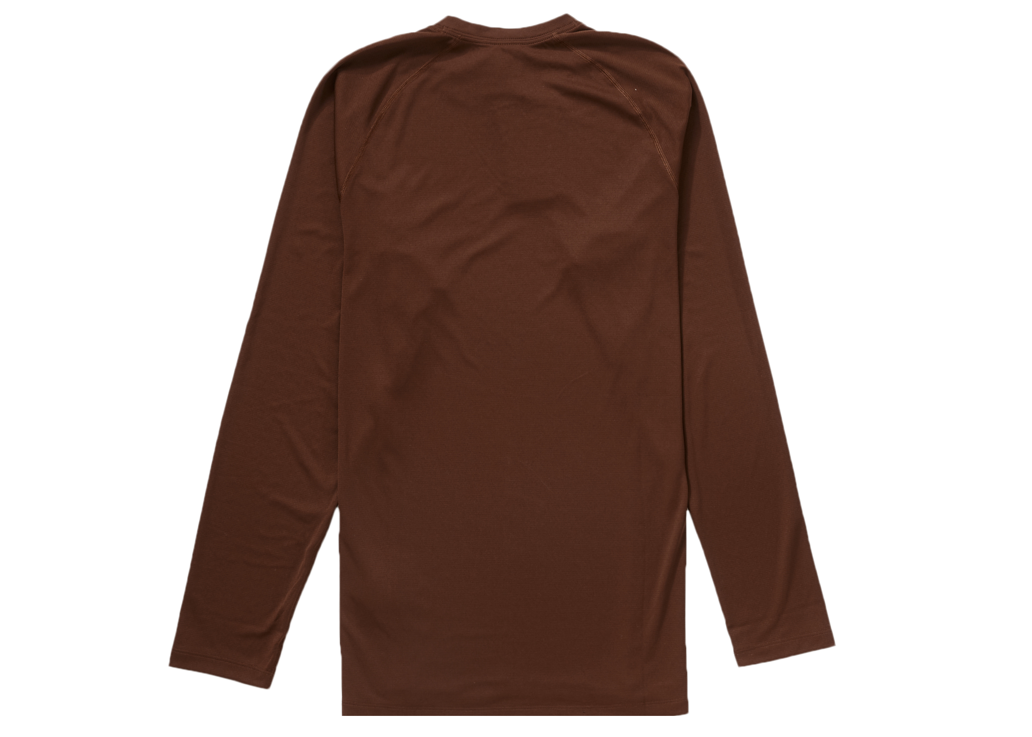 Supreme The North Face Base Layer L/S Top (FW22) Brown Men's