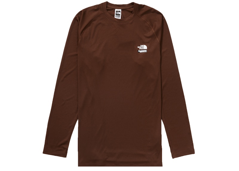 人気機種Supreme North Face Base Layer L/S Top Tシャツ/カットソー(七分/長袖)