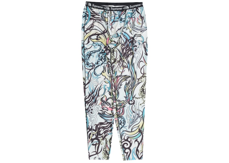 Supreme The North Face Base Layer Pant Multicolor Dragon