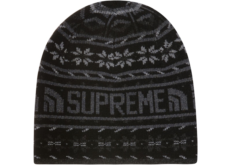 メンズSupreme / THE NORTH FACE BEANIE(黒) - ニットキャップ/ビーニー