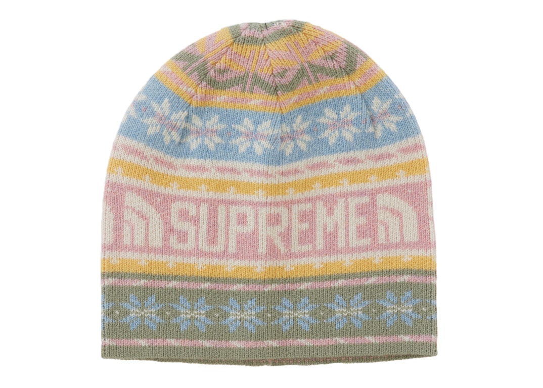 Pre-owned Supreme The North Face Beanie Pink