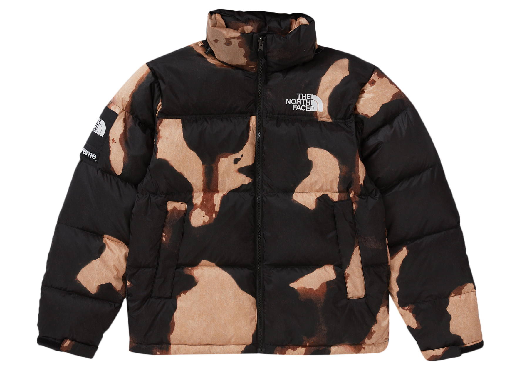 Supreme The North Face Bleached Nuptse