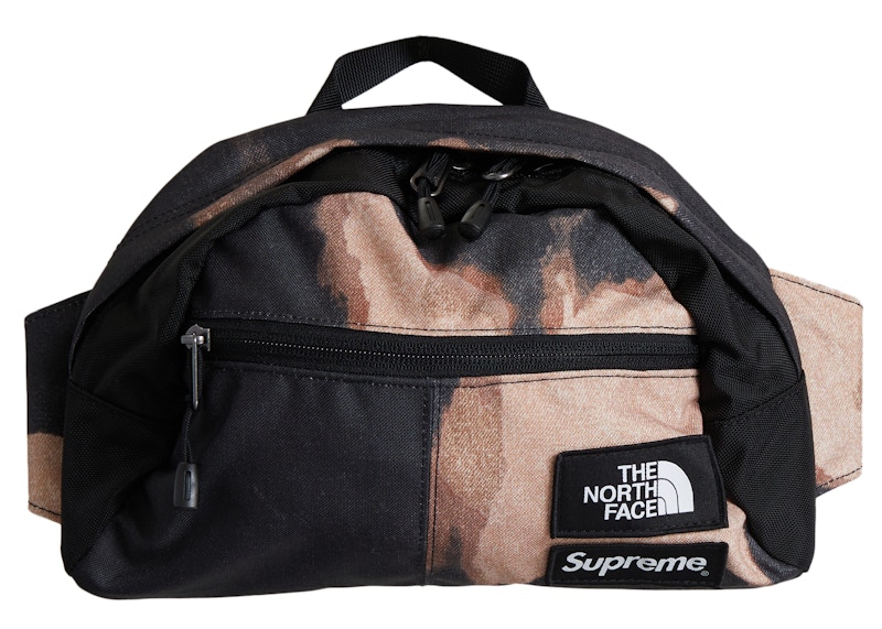 Supreme TNF Bleached Denim Print Roo II-