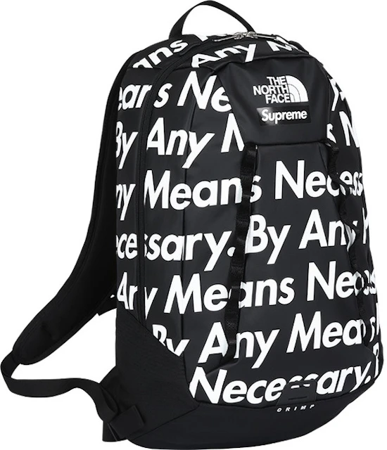 Supreme The North Face By Any Means Base Camp Crimp Backpack Black Fw15 Us