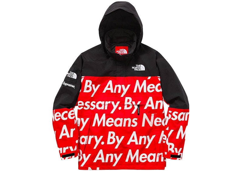 Supreme The North Face By Any Means Mountain Jacket Red