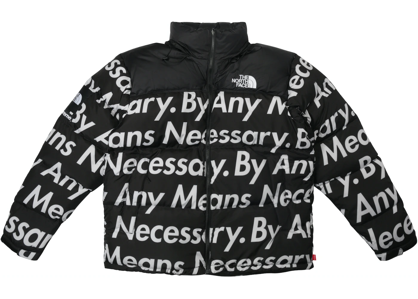 Supreme The North Face By Any Means Nuptse Jacket Black - FW15
