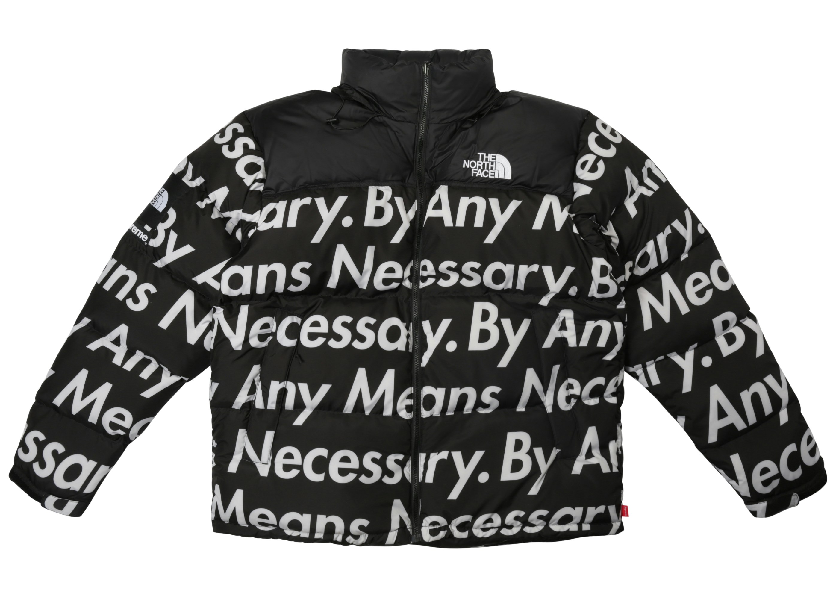Supreme The North Face By Any Means Nuptse Jacket Black - FW15