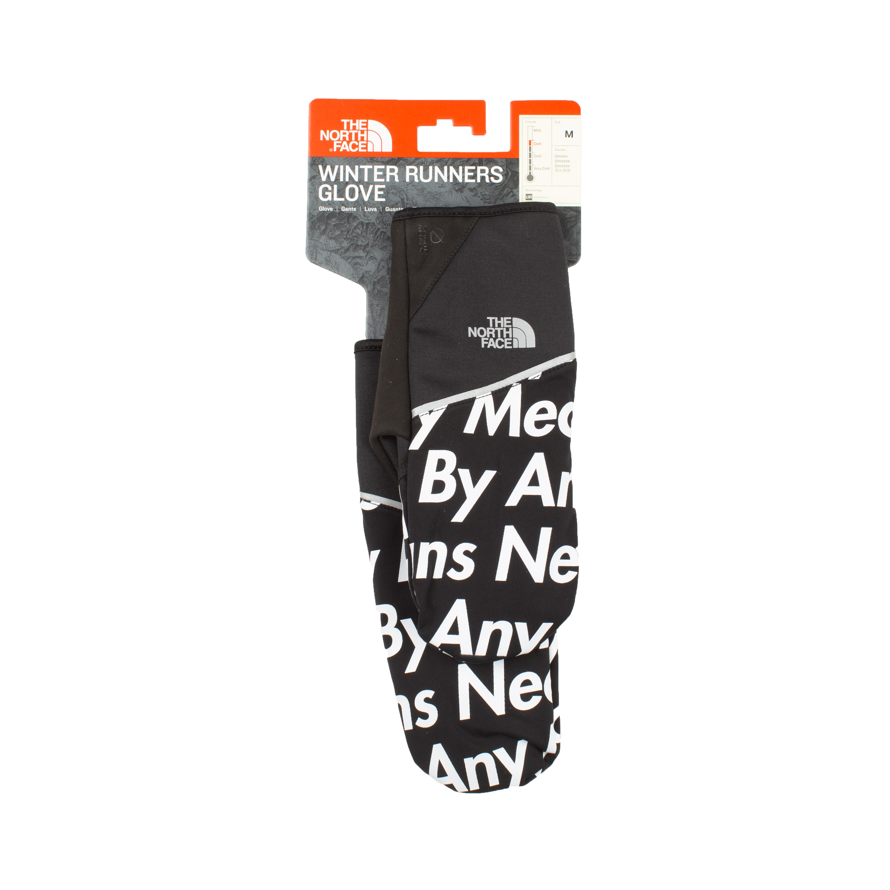 Supreme The North Face By Any Means Winter Runners Gloves Black