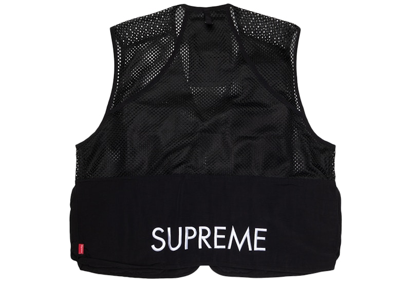 Supreme the north face cargo sales vest black