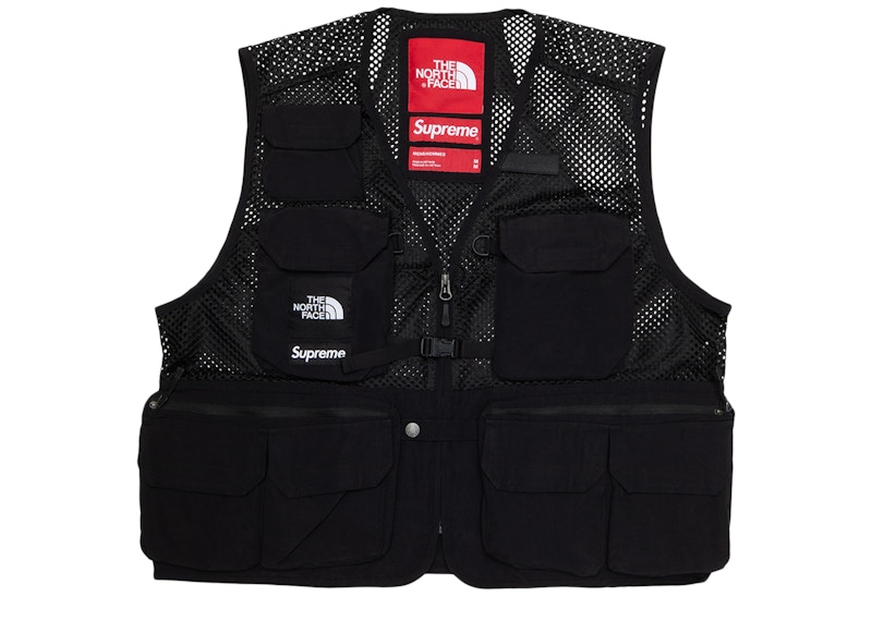 ベスト Supreme The North Face Cargo Vest Black メンズ - SS20 - JPベスト