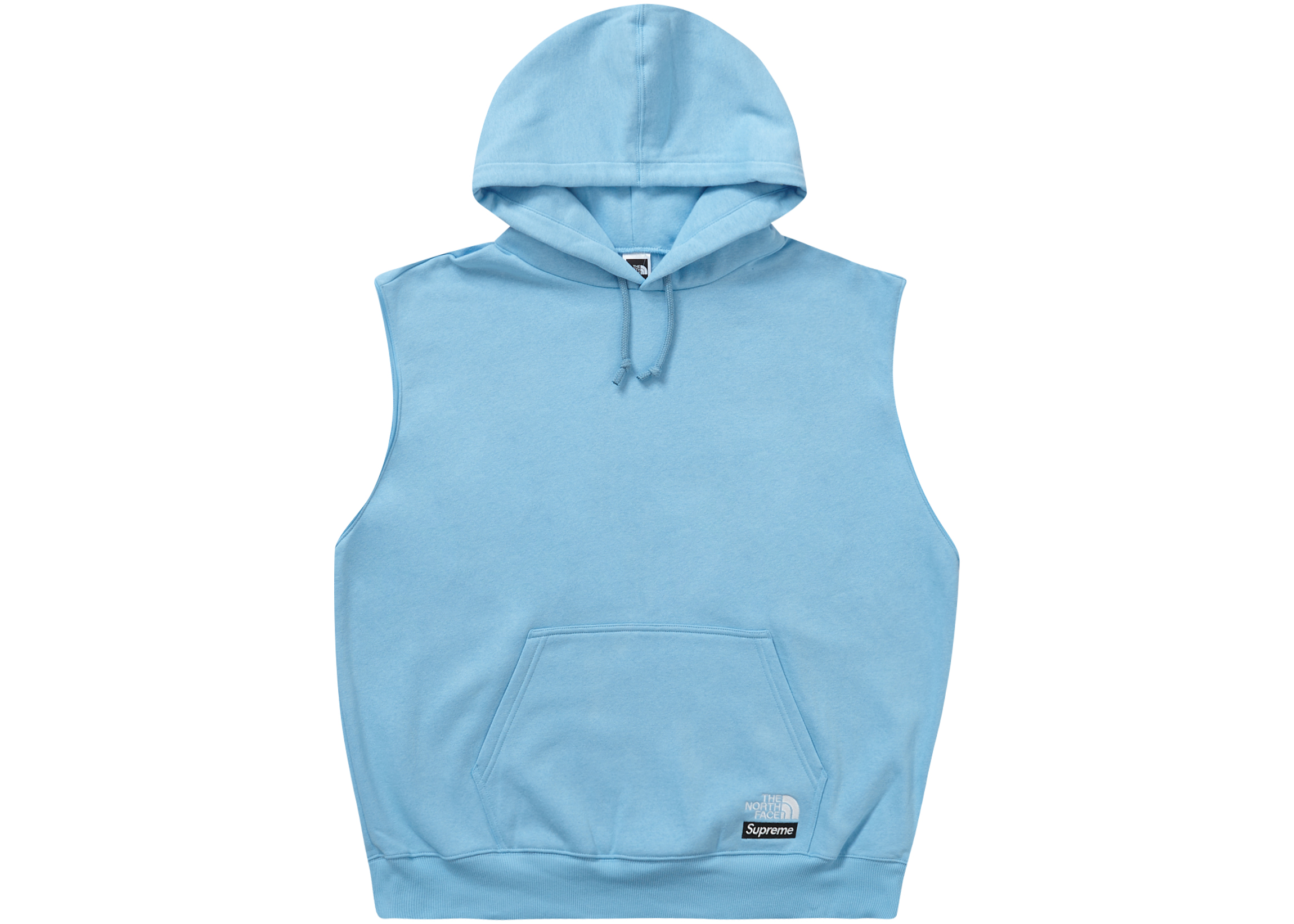 Supreme The North Face Convertible Hooded Sweatshirt Blue Men's 