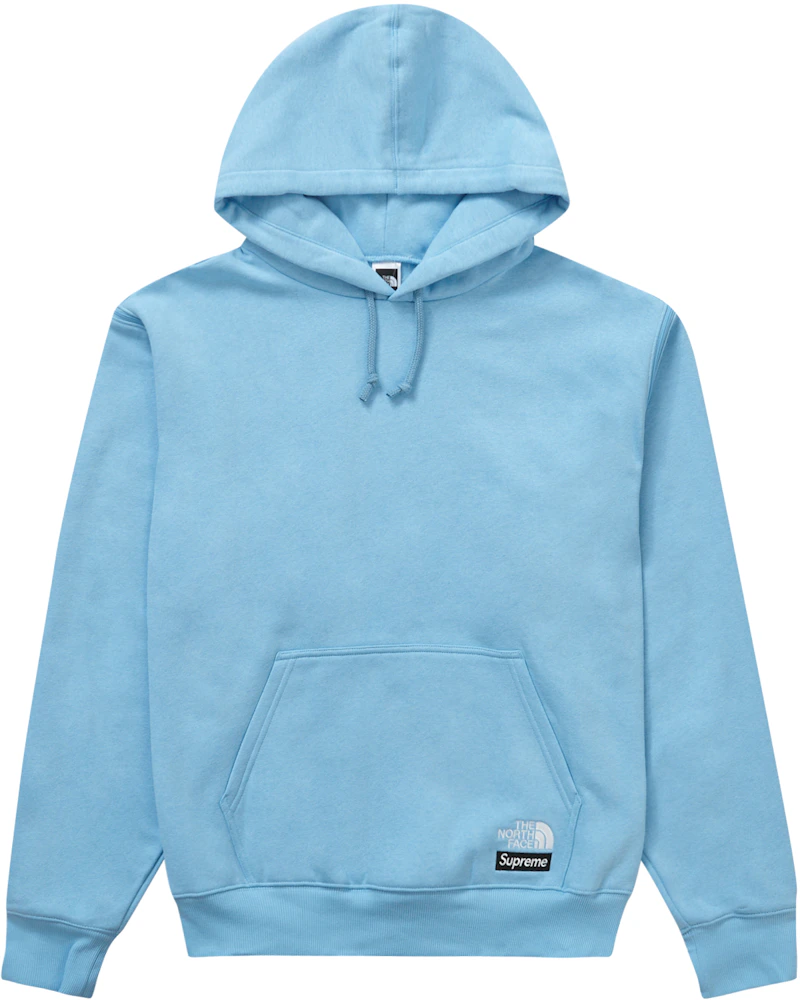 Supreme The North Face Convertible Hooded Sweatshirt Blue Men's - SS23 - US
