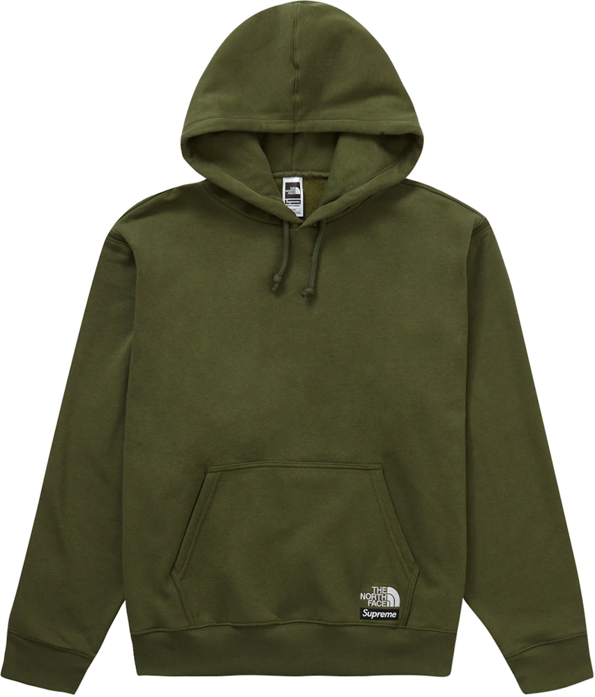Supreme The North Face Convertible Hooded Sweatshirt Olive Men's - SS23 ...