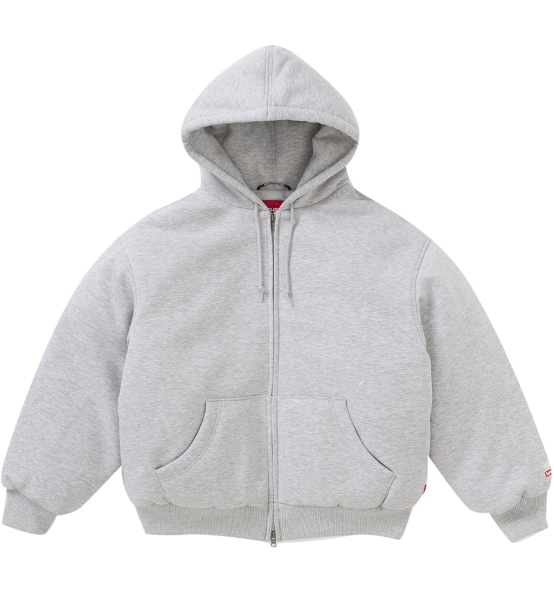 Supreme The North Face Down Filled Zip Up Hooded Sweatshirt