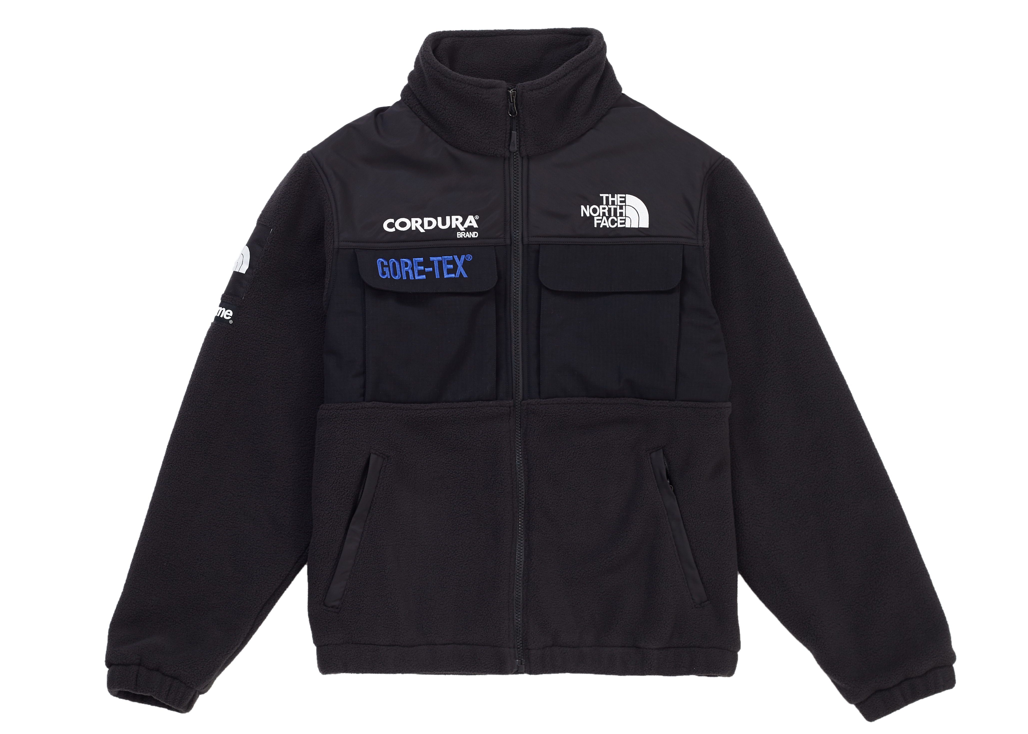 Supreme The North Face Expedition Fleece (FW18) Jacket Black Men's 