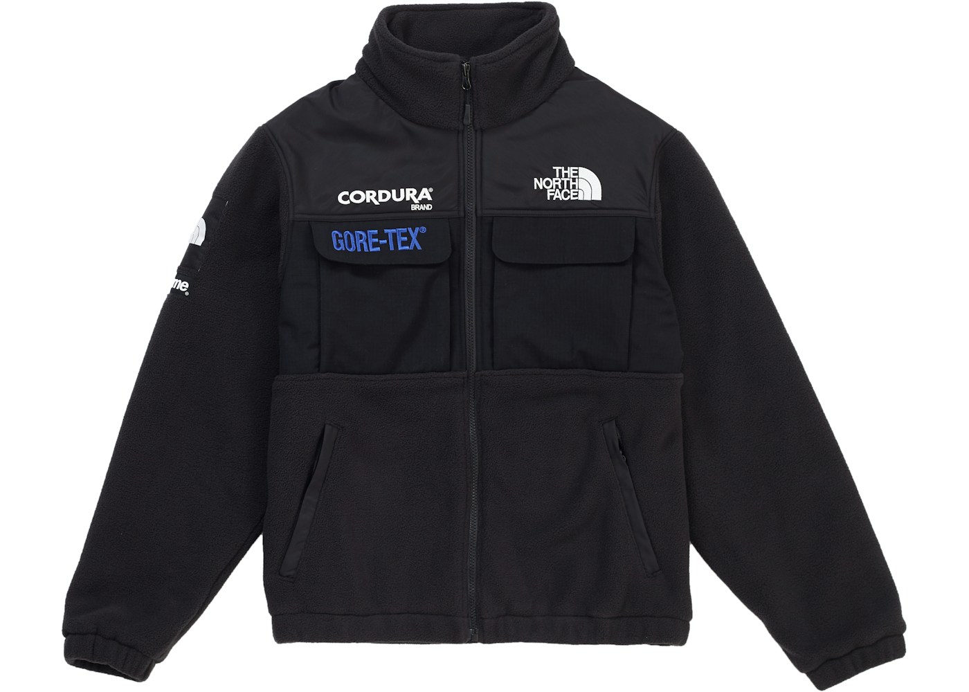 Supreme The North Face Expedition Fleece Fw18 Jacket Black Fw18 Supreme The North Face Expedition Fleece Fw18 Jacket Black Fw18