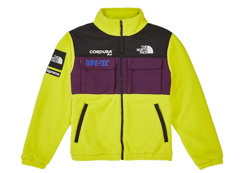 Supreme The North Face Expedition Fleece (FW18) Jacket Sulphur Supreme The North Face Expedition Fleece (FW18) Jacket Sulphur