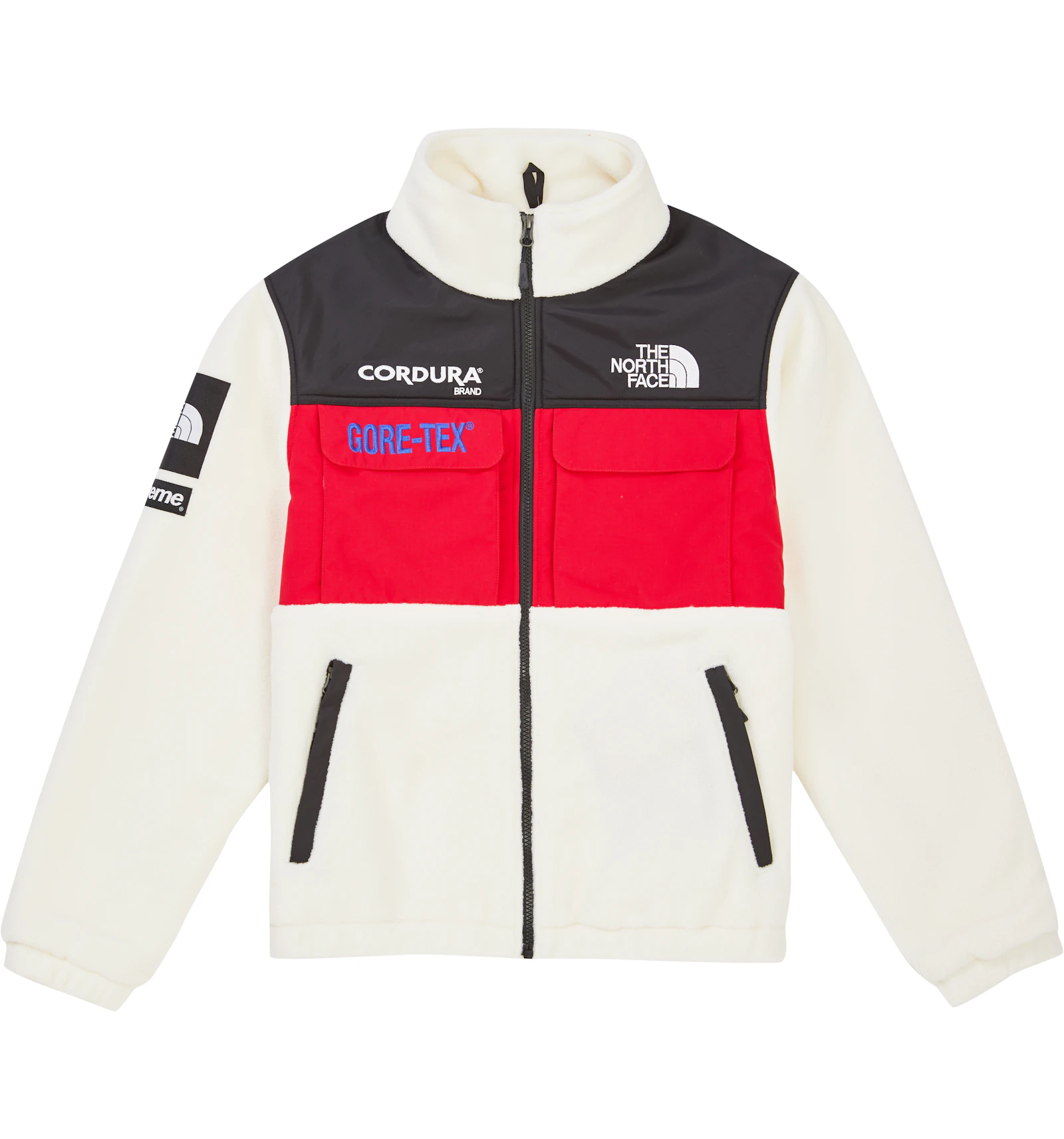 Supreme The North Face Expedition Fleece Fw18 Jacket White Fw18 Us Supreme The North Face Expedition Fleece Fw18 Jacket White Fw18 Us