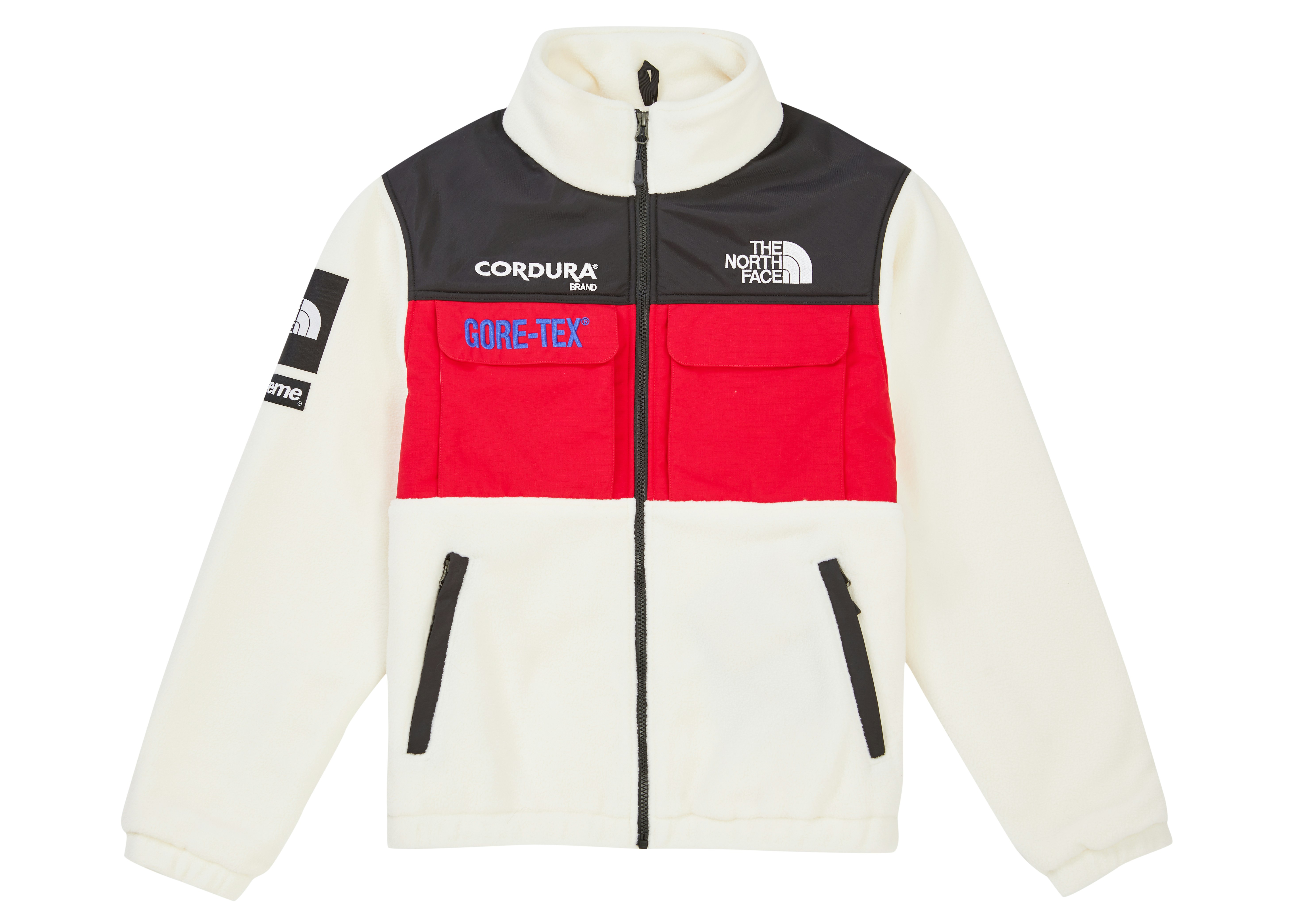 Supreme The North Face Expedition Fleece (FW18) Jacket White - FW18 - US