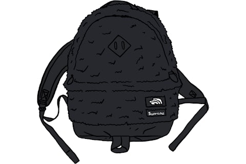 Supreme The North Face Faux Fur Backpack Black - FW20 - US Supreme The North Face Faux Fur Backpack Black - FW20 - US