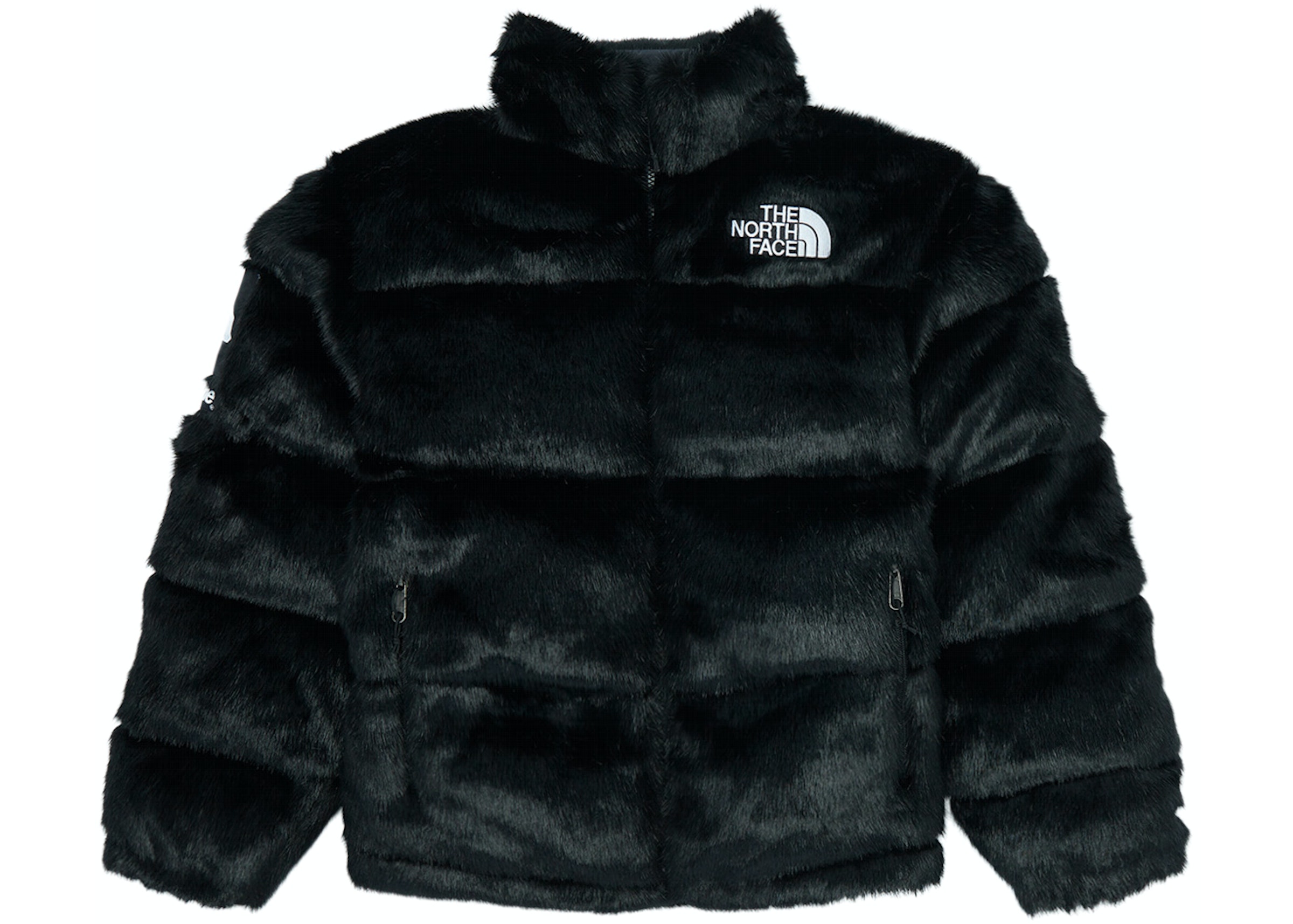 gastos generales Hazme Contrato Supreme The North Face Faux Fur Nuptse Jacket Black - FW20 Men's - US