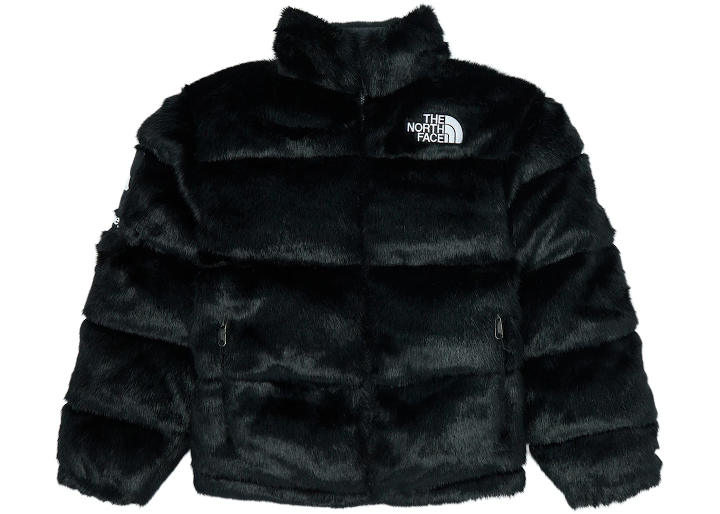 North face supreme fur print jacket Clearance