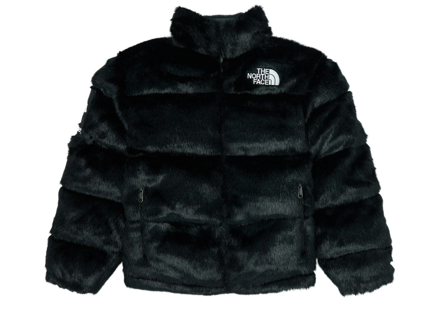 Supreme The North Face Faux Fur Nuptse Jacket Black - FW20 - KR