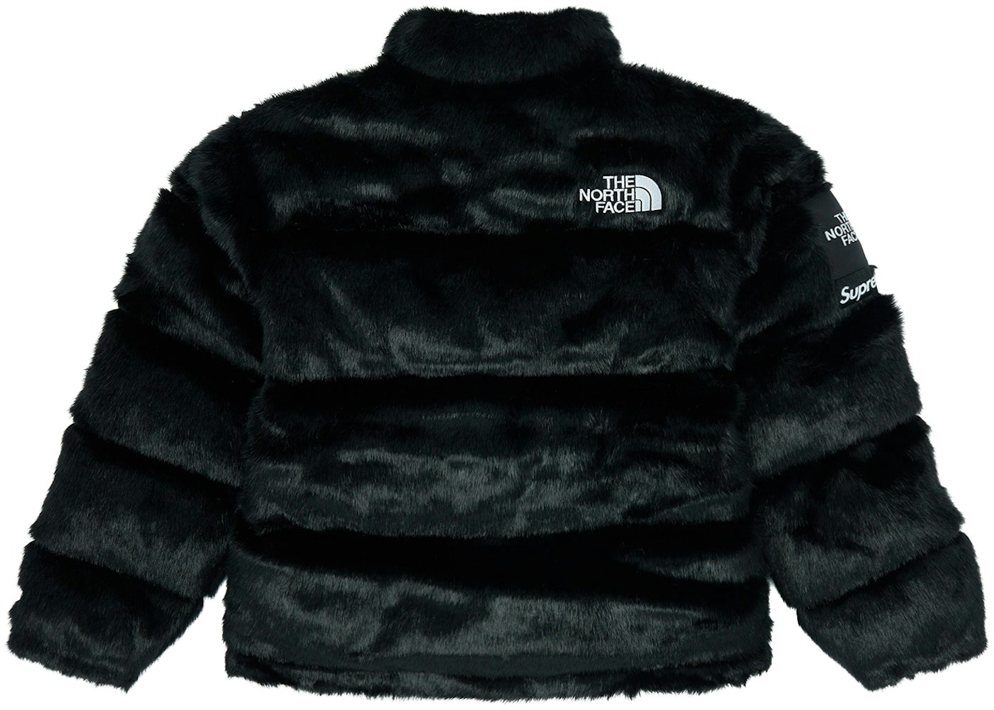 Supreme The North Face Faux Fur Nuptse Jacket Black Fw Supreme The North Face Faux Fur Nuptse Jacket Black Fw