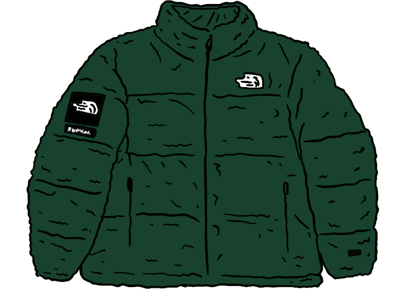 値下げ断行 SUPREME the north face fur nuptse jacket ダウン