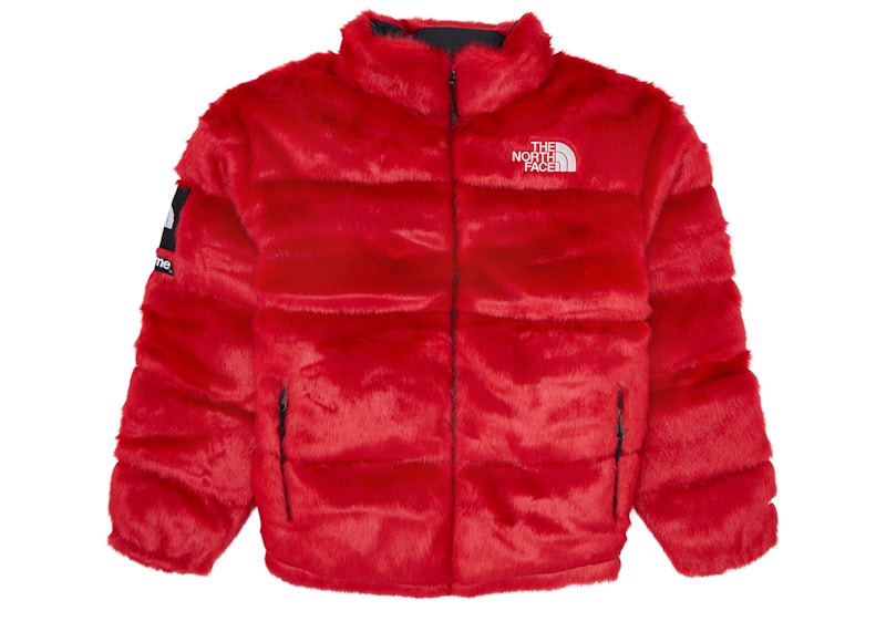 Supreme The North Face Faux Fur Nuptse 