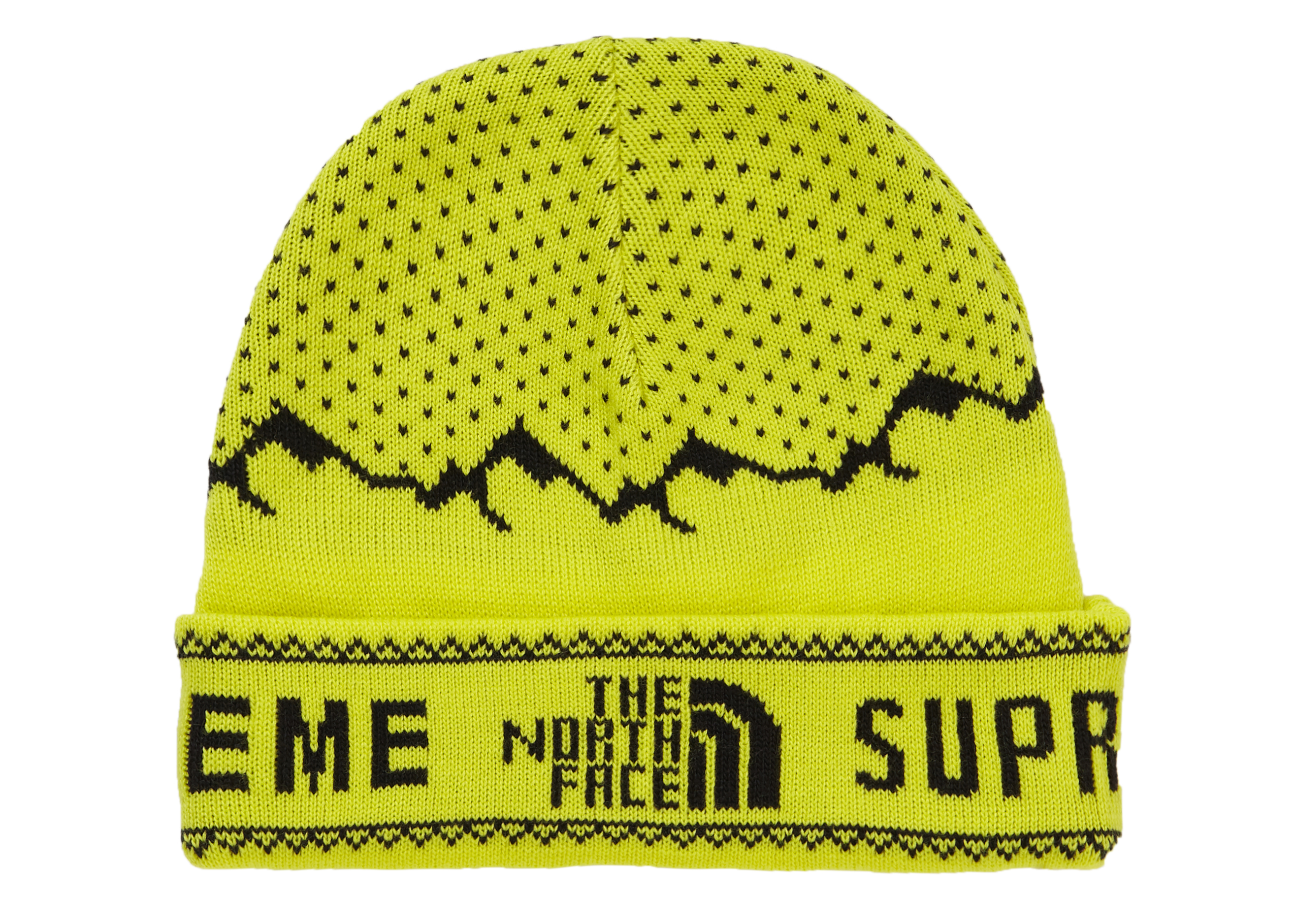supreme north face Fold Beanie帽子