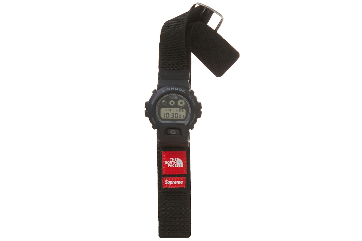 Pre-owned Supreme The North Face G-shock Watch Black