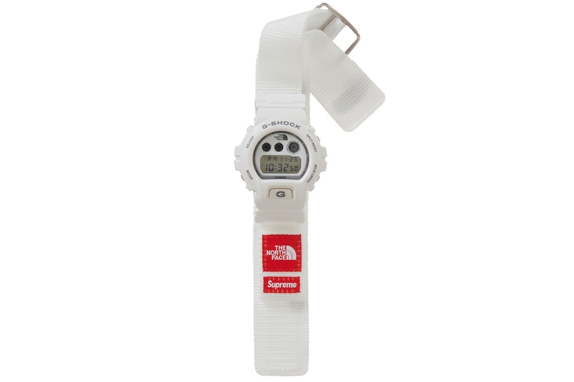Pre-owned Supreme The North Face G-shock Watch White