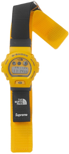 amplitude ekstremt specificere Supreme The North Face G-SHOCK Watch Yellow - FW22 - JP