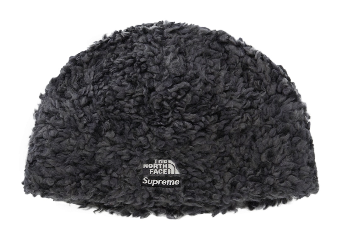 Pre-owned Supreme The North Face High Pile Fleece Beanie Black