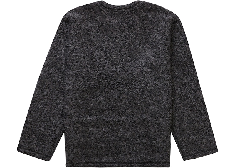 Supreme The North Face High Pile Fleece L/S Top Black メンズ