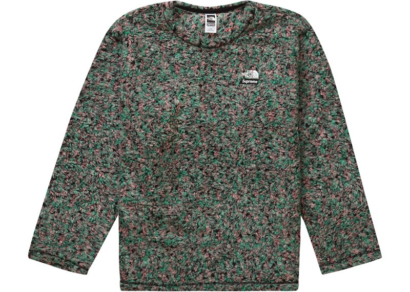 Supreme The North Face High Pile Fleece L/S Top Multicolor Men's ...