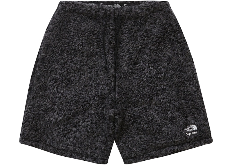 Supreme The North Face High Pile Fleece Short Black