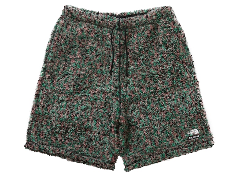 Supreme The North Face High Pile Fleece Short Multicolor Men's