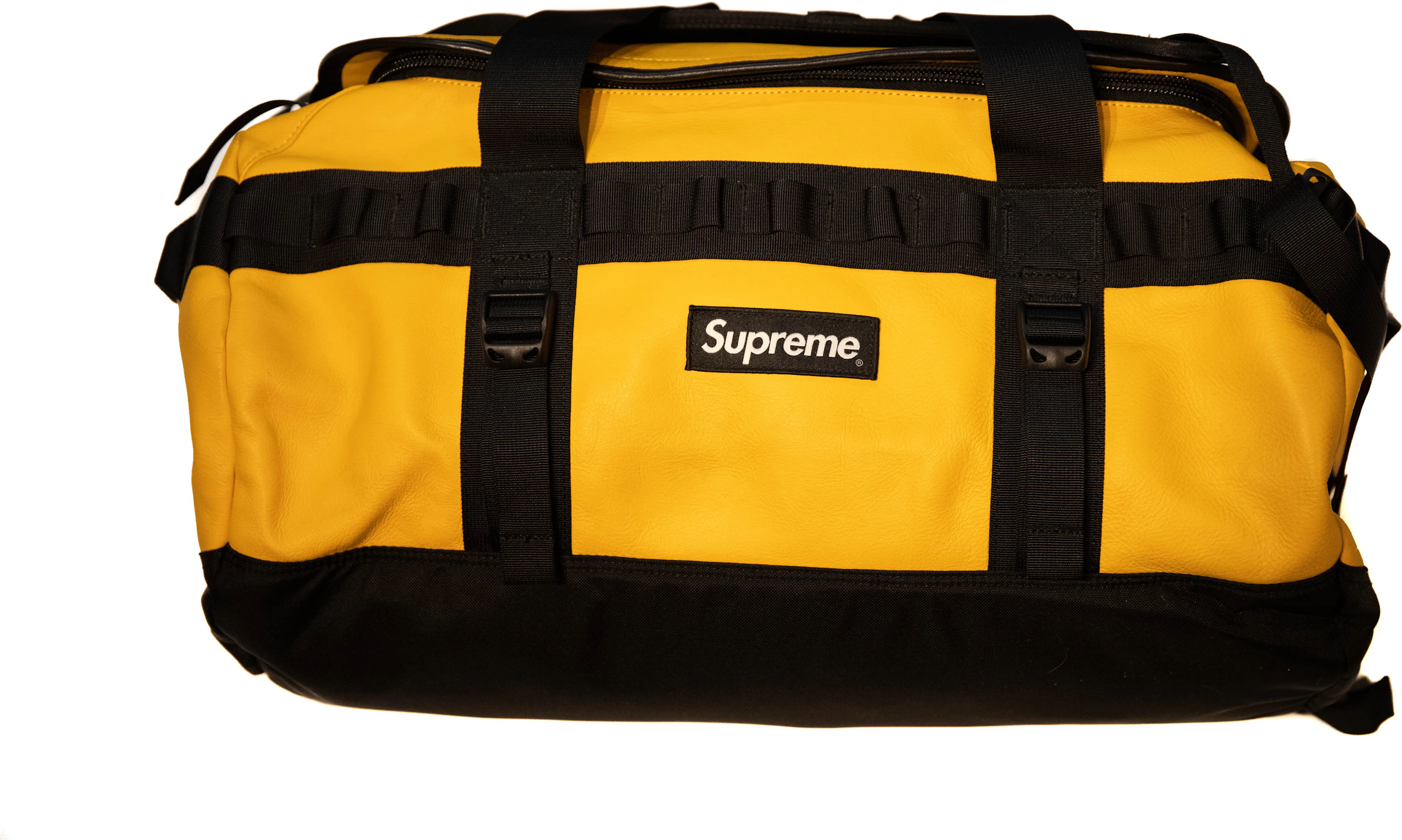 Abstractie lijden systematisch Supreme The North Face Leather Base Camp Duffel Yellow - FW17 - US