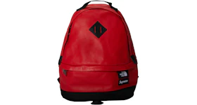 Supreme The North Face Leather Day Pack Red